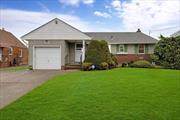 Nicely Landscaped Ranch in the Heart of Franklin Square on a 60 X 100 Lot. Freshly Painted. Roof is 2 Years Old. Beautiful Hard Wood Floors Throughout. This Home has Central Air Conditioning. Gas Oven and Gas Hot Water Heater, a Bright Sunroom with a Wood Burning Fireplace. Inground Sprinkler System. An Oversized Driveway with a One Car Garage. Close to Shopping, Schools, and Transportation.