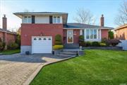 The House You&rsquo;ve Been Waiting For Is Here! Come see this Elegant Brick Split in the Westbrook Park section of Levittown in the East Meadow SD! This Spacious and Bright Home has been Impeccably Maintained and the Manicured lot has a Private Backyard surrounded by a tall hedge of Evergreen Arborvitae! This lovely 3 BD, 2.5 Bath home Offers the Perfect Blend of Comfort and Convenience for your Private Enjoyment and for Making Memories with Loved Ones! The Living Room on the first floor Flows Effortlessly into the Lovely Formal Dining Room, which is Adjacent to the Eat-in-kitchen with Light, Custom Oak Cabinetry and Woodwork. Upstairs you will Enjoy the Comfort of the Spacious Primary Bedroom En Suite, and both of the Other 2 Bedrooms have Plenty of Closet Space and their own Full, Updated Bath. There is also a Large Den or Family Room on the lower level with Access to the Backyard, and a Separate Recreation Room in the Basement. This Beautiful Home comes with Amenities Galore, Including Natural Gas for Cooking, a New Roof in 2018, New CAC in 2020, In-ground Sprinklers, Hardwood Floors under all Carpeting, 1.5 Car Attached Garage, and much more! Ready for One Lucky Buyer!, Additional information: Appearance:Excellent, Separate Hotwater Heater:Y