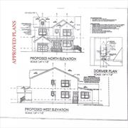 TO BE COMPLETED BY BUYER. Purchasing offering includes land, approved plans and foundation (already poured)  AS IS- not completed Taxes to be assessed.