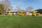 This beautifully maintained ranch features 3 spacious bedrooms, 2 fully renovated bathrooms, and an updated eat-in kitchen with quartz countertops. Additional highlights include a 16x32 pool, and deeded creek access. Situated within the Southold Park District, this home offers exclusive access to Founders Landing Park/Beach, making it ideal for year-round living or a delightful second home on the North Fork.