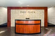 Park Plaza Owners Co-op is a nice blend of excellent location, elegant common areas, spacious living units, a list of convenient amenities, walking distance commuting, and accessibility to a great shopping area with stores such as Best Buy, Marshalls, TJ Max, Costco, Aldi and more. Apartment 14F is offered in move-in condition featuring, windows in every room allowing tons of natural light, a spacious terrace, and a private entrance. Apartment 14F is a very spacious corner unit. Park Plaza amenities include 24hr full doorman svc, package room, 2 laundry facilities, private playgrounds, live-in super, storage & bike rooms for rent, and parking by wait list with one of the lowest parking fees in the area, Additional information: Appearance:Mint, Interior Features:Lr/Dr