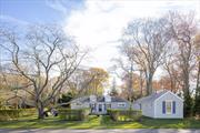 This stylish cottage was entirely reimagined and rebuilt in 2015 by its architect owner. It offers a perfect blend of modern comfort and timeless charm, just a stone&rsquo;s throw from deeded access to one of the North Fork&rsquo;s best beaches. The property sits on a serene parcel, with an open pastoral landscape on one side and quaint, beachy Smith Rd on the otherâ€”truly capturing the essence of North Fork living. The property consists of two structures: the main year-round cottage, featuring vaulted ceilings, an ensuite primary bedroom, a cozy fireplace, a guest bedroom, guest bath, and an office. The second, a seasonal cottage, includes a bedroom, a spacious rec room, a half bath, and an outdoor shower. Both structures are thoughtfully adorned with craftsman touches, enhancing the abundant character and warmth of the home. This property offers the perfect blend of coastal living, modern amenities, and artistic designâ€”an ideal retreat or year-round residence.