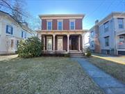 Fully available! Well-priced Victorian beauty- Will go quickly! This 688 square foot 1-bedroom on the second floor of a beautifully preserved 3-family from 1875, and is situated in the heart of Saugerties&rsquo; Historic District. Features include, original hardwoods, new flooring in the kitchen, tons of light throughout! From the front porch, you walk up the stairs and into the kitchen area, which opens to the living room and good-sized one bedroom. The backyard, patio and front porch are shared between the three units in the building. Street parking is available. Gardening is allowed! PETS OK! Please, no smoking inside. Tenant pays gas and electric, landlord covers maintenance, water, garbage, snow removal, lawn care. Upon signing of lease, tenant pays first month&rsquo;s rent, one month security. Unit is available as of Dec 1st.