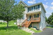 This beautiful Colonial with covered front porch is located on a quiet cul-de-sac which is centrally located in Haverstraw.  This beautiful home includes hardwood floor and carpeting. Ceramic tile in kitchen and bathrooms, Anderson windows, Kohla bath fixtures, 42 Oak Cabinetry and stainless teel appliances. The first floor boast a welcoming foyer which opens to a formal dining room through beautiful French doors. The kitchen has an eat in section which opens to the spacious living room, leading to a comfortable relaxing deck. The second floor consist of a large primary bedroom with en-suite and walk in closets, two additional bedrooms with full baths. The lower level has a family room which opens to the backyard and an additional room which can be used for an office or additional space for whatever you wish!