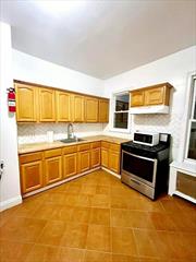 3 bedroom apartment on second floor in great location1 block to train stationSecond floor apartmentWater included Tenant pays electric and gas heater.Small pets allowed