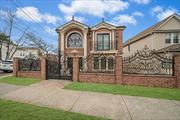 Welcome to this palatial 5-bedroom, 4 full bathroom, 2, 457 interior square foot, brick corner property in the heart of South Ozone Park. It is rare to find a single-family property of this opulence in this thriving neighborhood. This property thoughtfully and fully renovated in 2017. The owner spared no expense in creating a breath-taking and luxurious home with all of the special touches that only an owner would think to include. Among the plethora of phenomenal features are central AC and central heat, two second floor balconies (one front and one rear), main floor in-law suite with one bedroom with its own kitchen, bathroom and washer, wide, primary kitchen with smart fridge, two-year-old Navient tankless water heater and two-year-old 50 gallon back up tank, two washers and a dryer that are only a year old, over $100K Pella windows all throughout, $97, 000 highly durable clay roof that can last up to 100 years and changes color in the sun. The property has an expansive open concept layout with gleaming oak wood floors, high ceilings with meticulously hand painted ceiling leaf motif, lots of windows that bathe the home in natural light and a grand, winding staircase. The master bedroom is massive with its ability to house a California king bed with lots of room to spare plus his & hers wall-to-wall double closets and an additional, bonus closet, stately master bathroom with double vanity and both standing shower and Jacuzzi tub. The full, finished basement is equally enviable with an open recreation area, bonus room, a full bathroom, deep storage room with custom, built-in shelves, recessed lighting, under stair storage and outside entrance. Venture outdoors to the multi-tiered backyard with patio and various areas for enjoyment and hosting large events & gatherings. The driveway fits 5-6 cars and has a one-car garage. Security cameras are craftily positioned throughout the property. Might I add, EVERYTHING IS PERMITTED AND COâ€™ED! South Ozone is also home to the Aqueduct Race Track (1.9 mi.) and nearby Resort World Casino (2.1 mi.). With the North Conduit, Belt Parkway and Van Wyck Expressway within a few minutes, getting around is a cinch. With parks, schools, local amenities, big retail stores, restaurants and houses of worship close by, the neighborhood has almost as much to offer as the home itself. There is more: the seller is GIFTING the new owner any and all furniture he/she wants! In keeping with the holidays, this property is truly the gift that keeps on giving. Home for the holidays will take on a brand-new meaning to the lucky owner of this gorgeous estate!