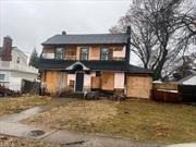 CASH OFFER ONLY.WELCOME. Good investment, great location, rough electric and plumbing is passed. New windows installed, approved plan & permit on hand.Great opportunity for investors.