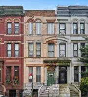 Location! Make this beautiful brownstone in this most desirable neighborhood into what you want it to be!