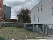 Great land investment opportunity in Bronx, NY. This lot has approximately 1, 329 square feet. At this price if you blink it will be SOLD. Do not walk but run to this property. Buyers check with City, County, Zoning, Tax, and other records to their satisfaction. AS-IS SALE property. Buyers to inspect prior to bidding.