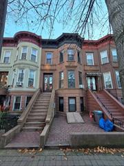 Welcome to this beautiful and meticulously maintained two-family brownstone, located in one of Brooklyn&rsquo;s most sought-after neighborhoodsâ€”Crown Heights. With its classic architectural details, spacious layout, and modern amenities, this property is the perfect opportunity for homeowners and investors alike. Featuring two distinct, well-sized units, each offering a comfortable and inviting living space with an original brownstone charm. The ground floor offers a unique duplex layout, featuring additional rooms and a spacious cellar, perfect for use as a family den or extra storage. Washer and dryer connections are conveniently located on the premises. The property is near trendy cafes, restaurants, shops, and cultural landmarks, like Brower Park, Barclay Center, and Downtown Brooklyn. Enjoy the vibrant atmosphere and easy access to public transportation, with the 2/3/4/5 subway lines nearby. Donâ€™t miss this rare opportunity!