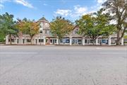 Known as one of the Most Beautiful Buildings in East Hampton Village. The building is located across from Herrick Park. This light filled office on the second floor overlooks Newtown Lane. This building has its own private parking lot with over 90 parking spots. Three entrances at the back of the building allows access to the second floor.