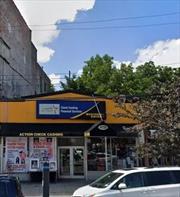 Huge Storefront for rent in downtown Wakefield. Rental is back of first floor + basement -HUGE POTENTIAL. Busy White Plains Rd Right next to Wakefield 241 stop on the MTA 2 Line and close to the Wakefield stop on the Metro North.