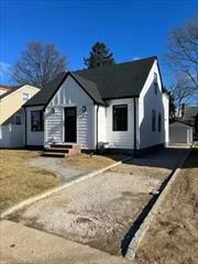 Renovated Cape- Updated Roof, Siding, Windows, Doors, Plumbing, Electric, Spray Foam Insulation all Exterior Walls Including Basement and Roof, Paver Patio, Vinyl Fence, Asphalt Driveway and Much More. Almost Ready For Delivery!