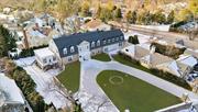 As you approach the sweeping circular driveway you&rsquo;re immediately drawn to the tasteful elegance of this stone colonial situated on .74 acres. The Belgium block detail, exterior stone wall and Vermont slate roof create a feeling of elegance and grandeur. Combining old world architectural details with special details and amenities create this exceptional residence. Amenities include NEW: high end kitchen, baths, electrical, Bosch HVAC, plumbing, windows, recessed lighting, custom moldings and copper gutters. The dramatic 10 ft entry leads to the large living room, sunroom, formal dining room, powder room, office, Chefâ€™s Kitchen with Viking appliances, large center island, quartz countertops, glass doors so you can see outside while sitting at the kitchen table, pantry, mudroom, ensuite bedroom and another bedroom with hall bath complete the first floor. The second floor has a sumptuous primary suite with red brick wall accent in the sitting area, 2 walk-in closets, 16 ft. high ceilings in sleeping area and luxurious bathroom, two ensuite bedrooms, another bedroom and a hall bath complete the second floor. The location is ideal; near shopping, schools, transportation. This home is truly special for the discerning buyer!