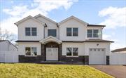 New construction. The 2-story entry foyer welcomes you into this custom-built, center-hall colonial offering approx. 3, 000 sq. ft. of living space. The open concept 1st floor design, w/ 9&rsquo; ceilings & custom millwork, provides a formal L/R, formal D/R w/ coffered ceiling, great rm with gas fireplace, EIK w/ quartz counter tops w/ waterfall, GE S.S. appliances (inc. gas cook top, dble wall oven, undercounter microwave, frig, wine cooler, d/w), bedroom/office, full bath. The 2nd floor, w/ 8&rsquo; ceilings, inc. a primary bdrm en-suite w/ tub & WIC plus additional closet, 3 additional spacious bdrms w/ ample closets, full bath & laundry rm. The full, unfinished bsmt w/ OSE is a blank canvas to be designed to your specifications. 200 amp. IGS. LED lighting throughout. Fenced yard. A must see!!