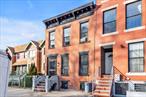 This stunning attached brick two-family home on the border of Stuyvesant Heights and Ocean Hill offers the perfect blend of charm and modern living. With a total of 5 oversized bedrooms, 3 full bathrooms featuring cast iron tubs, and exposed brick throughout both units, this home exudes character and comfort. The second floor is bathed in natural light thanks to multiple skylights, while hardwood floors and open kitchen layouts with stainless steel appliances on both levels provide style and functionality. A fully finished basement with street access, baseboard heating throughout, a spacious enclosed backyard, north/south exposures and new front and rear windows add to its appeal. Ideally located steps from Saratoga Park and close to public transportation, shopping, and dining, this home, updated in 2015 with a new roof and interior finishes, will be delivered vacant and ready for its next chapter!