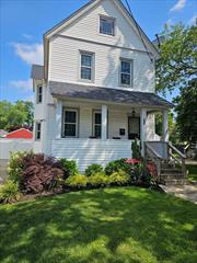 Stunning Colonial In The Heart Of Lindy Village, Just A Short Distance To The LIRR, Restaurants, Shops, & All That Lindenhurst Village Has To Offer! This Updated Home Features 3 Bedrooms, 2 Full Bathrooms, And A Spacious Walk-Up Attic. Enjoy Cozy Living Spaces, Including A Bright Living Room, Formal Dining Room, And An Eat-In Kitchen With Granite Countertops And Stainless Steel Appliances. Additional Highlights Include Beautiful Hardwood Floors, Ductless AC Units, A Private Driveway, And A Fenced-In Yard Perfect For Entertaining. Please Note: Basement Is Excluded From Use.