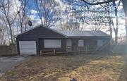 Investors delight ! Great opportunity to restore this 3 Bedroom 1 bath Ranch. House needs total rehab interior and exterior. Features include unfinished basement and attached one car garage .