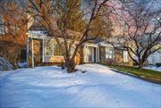 This exquisite and appealing mid-century Stone Cape/Ranch home, constructed by Baker, is a one-owner property situated within the Spackenkill School District in the Town of Poughkeepsie. The residence is nestled in a well-established neighborhood characterized by broad streets, mature trees, and impressive homes. It boasts remarkable character and original features throughout, including three generously sized bedrooms and two bathrooms. An expansive unfinished walk-up attic offers potential for additional living space if desired. The property includes a two-car garage that leads to a finished storage area and laundry room. Numerous recent updates enhance the home, such as new quartz countertops, modern appliances, refinished hardwood floors, new laminate flooring in the kitchen and basement, fresh paint throughout, a new oil tank, updated windows, a stone fireplace, and more. All maintenance has been diligently performed on an annual basis, ensuring the home is in excellent condition. This property is conveniently located near various amenities, including parks, public transportation, commuter routes, and the Metro-North train station, facilitating an easy commute to New York City. Additionally, it is in proximity to local dining options, shopping venues, the Walkway Over the Hudson, which connects to the Hudson Valley Rail Trail system, historic sites, and more.