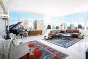 A Full-Floor Penthouse with 360&#176; Panoramic Views. This extraordinary penthouse atop The Metropolitan, designed by Philip Johnson, offers sweeping views of Central Park, the East and Hudson Rivers, and Midtown. Spanning 3, 500 sq. ft., it features 11-ft ceilings, curved windows, and sleek epoxy flooring. A 1, 030 sq. ft. terrace with irrigation, storage, and outlets enhances outdoor living. The open-concept kitchen boasts SieMatic cabinetry, marble floors, and Viking/Sub-Zero appliances. Four spacious bedrooms include California Closets and ensuite marble baths. The expansive primary suite offers a walk-in closet and spa-like bath with steam shower, soaking tub, and radiant-heated floors. Smart home features include automated shades, Crestron system, and low-energy AC. The Metropolitan provides a 24-hour doorman, gym, and children&rsquo;s playroom. Moments from Central Park and world-class dining, PH32 embodies luxurious city living in Carnegie Hill.