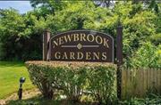 Newbrook gardens, first floor 1 bedroom unit totally renovated, heat and gas included, 922 monthly maintenance fee, includes taxes,