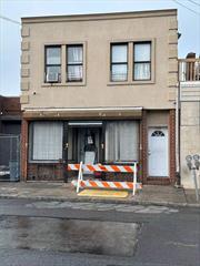 Mixed Use Building on East Third Street in Mount Vernon. Building has CO for 1st floor commercial and second floor 3 bedroom 1 bath apartment. Possibility of splitting 1st floor into 2 bedroom apartment in the back and commercial in front ( Please check with City of Mount Vernon Building Department regarding that scenario.) Separate furnace for each floor as well as gas meter and electric meter. Street Parking. 301 East Third Street also on market and can be sold as a package deal.