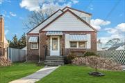 4BR & 2 Full Bath brick Cape Cod brand new to market in Franklin Square. School District 17. Hardwood floors throughout main floor. Main floor includes LR, DR, Kitchen, 2BRs & Full Bath. 2nd floor includes 2 spacious bedrooms. Full finished basement with O.S.E. Gas cooking & oil heat. Approx 7 yr old roof. Private and fenced backyard w/ cement patio. 1 car garage detached.