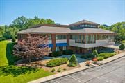 Suite 200 is 1024 Square Feet and enters into a large open room with large front windows:  The space is divided into 3 private offices to the side of the large open central room. This office has its own dedicated restroom and large closet and utility room. The building is located in the The Light Enterprise District close the Route 17 and Route 211 in the Town of Wallkill. Perfect for office, medical training, any professional office use, research and light industry.  Building is designed to attract professional office use. Located on 1.5 acres with own parking lot and is surrounded by beautiful landscape with a large Gazebo for break time. Suite 200 is adjacent to suite 300 and can be connected. Both suites have a large open room with private offices / conference room and private restrooms and utility room and closet. Great Location and all common area maintenance charges are included.