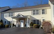 Accepted Offer 11/18, showing for backup. 55+ condo located in the sought-after Aveonis community in Fishkill NY. This bright and sunny open floor plan offers an inviting living space that includes a spacious living room, eat-in kitchen with oak cabinets, tile flooring and seating area, a primary bedroom suite with full bathroom, two closets, and door to private deck overlooking a tree-lined backyard. There is plenty of storage space including an exterior enclosed storage room off of the deck. Located in the heart of Fishkill, close to Main Street, restaurants, shopping and highways. See attached floor plan and 3D virtual tour.