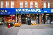 Step into a thriving business in the heart of Maspeth, Queens! Noble True Value Hardware is a well-established, trusted name in the community, known as the go-to destination for hardware and home improvement needs.This 1, 300 sq. ft. retail space, complete with a 1, 300 sq. ft. basement for storage or expansion, comes fully stocked and ready to operate. Backed by the globally recognized True Value brand, the business enjoys steady demand and loyal customers in a growing neighborhood.A new 5-year lease with a 5-year renewal option is available at an unbeatable rent of just $3, 800/month, with property taxes covered by the landlord.Whether youâ€™re an entrepreneur or an investor, this turnkey opportunity offers stability, growth potential, and a chance to own a key piece of the community. Donâ€™t miss outâ€”this wonâ€™t last long!