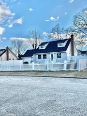 TOTALLY RENOVATED! Charming and inviting, this Cape Cod home offers a perfect blend of comfort and functionality. The first floor features a cozy living room, a bright eat-in kitchen, 2 bedrooms, and a full bathroom. Upstairs, youâ€™ll find 2 additional bedrooms and another full bathroom, providing ample space for family or guests. The fully finished basement, complete with an outside entrance, offers endless possibilities for additional living or entertainment space. Donâ€™t miss the opportunity to own this versatile, updated well-maintained home!