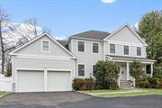 This beautiful sun-infused Colonial boasts an open layout, high ceilings and hardwood floors throughout the first floor. A state of the art kitchen with stainless steel appliances and brand new Calcutta white quartz countertops, from the eat in area features sliding doors that open to the magnificent backyard and patio that is perfect for entertaining, and includes an eat-in area that opens to the family room made cozy by a wood-burning fireplace. The first floor offers a private dining room, living room, mud room and private bedroom/office with full bath. The second floor includes a primary suite with two oversized closets and en suite bath, two bedrooms with a Jack and Jill bath, and a hall bedroom with en suite bath. The expansive lower level has a lovely guest suite with full bath,  playroom/in home theatre, mirrored and fully equipped gym, and laundry room. Donâ€™t miss this fabulous fully furnished (or unfurnished) home with locked gate access to Crawford Park in the award winning Blind Brook school system.