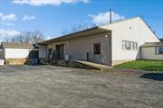 Located on NYS Route 207 this insulated warehouse is turn key with cement floors that can handle heavy loads, a 12&rsquo; X 10&rsquo; insulated overhead door and is equipped with a heavy duty loading dock that has an adjustable loading dock and ramp.  The warehouse has 2 side door entrances,  Insulated walls, overhead lighting, overhead gas heat radiator. There are 50 foot clear spans inside. There is a shared rest room.  The paved parking lot has an extra wide entrance onto Route 207 and plenty of room for truck access and turn around maneuvers.  There warehouse has separate electric and gas meter .  Landlord includes snow removal from this complex. Welcome to Clover Knoll! Conveniently located just outside of Goshen on the state highway with easy access.