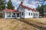 Do you like older homes? This home dates back before the American Revolution. With a little TLC you can bring it back to it&rsquo;s glory days. On 4.4 acres with 600 feet of lake frontage on Tomahawk Lake the views are amazing. The home includes a Generac Generator and detached 2 car garage. This is a must see for old home enthusiasts.