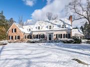 Fall in love with this classic brick residence from the moment you arrive. Built in 1939, this exceptional home has been thoughtfully reimagined, offering 6800 sq feet, the finest materials and attention to detail. Upon entering, you will appreciate the intricate millwork and moldings, formal living and dining rooms, paneled study and spectacular sun room. The home&rsquo;s centerpiece is its expansive custom kitchen, featuring Rutt Cabinetry and a 2-inch marble island. Adjoining is a sunny breakfast room and spacious family room, the perfect retreat for watching the big game or cozying up with your favorite book. A mudroom, powder room and 3 car garage complete the first floor. The lower level provides approximately 3000 sq feet of space with home gym, family room, recreation room, laundry room and full bathroom. With 1 acre of park-like private property, professionally landscaped by Ireland Gannon. A true Manhasset lifestyle, with an ideal location with access to shops, train and schools.