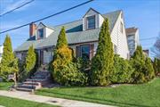 A charming, four bedroom Cape located in the Village of Floral Park awaits you! This cozy home sits on an oversized, corner lot with a fenced in side yard. The home welcomes you with a beautiful, new front door, new front steps and steel railing. Wooden floors throughout. A custom window treatment adorns a large new, bay window. The house has many extras including Split AC units in every room, two newly, updated bathrooms and and nice fixtures and cabinetry. Parking includes gargage and driveway for two additional cars.  The property is move-in ready condition!!!