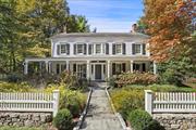 Enjoy â€˜Town and Countryâ€™ living at this iconic Katonah Farm House. Known as Hill Crest when it was built in 1837, this beautiful house features newly renovated kitchen and bathrooms, antique wide plank flooring, floor-to-ceiling windows, wraparound front porch, and abundant moldings and trim. Two ductless heating/cooling systems, an automatic full house generator, California Closet systems, and a luxurious cedar sauna have been thoughtfully added. This stately property also boasts two private, sweeping acres and an outdoor oasis with new deck, stone walls, pergola, patio, built-in grill and fenced kitchen garden. An elegant three-story carriage house on the grounds has benefitted from a recent major structural restoration and now awaits the vision of its next owner.Best of all, this quintessential country home is only a 4-minute drive to Katonah station and an easy walk to schools, shops and restaurants.