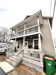 Nestle into this quiet second-floor two-bedroom apartment in the Arlington Area. The apartment offers an updated kitchen, nice vinyl floors, bedrooms are railroad-style. Front and back exits. two porches . The laundry is coin-operated in the basement which is a common area. Nice level backyard ready for summertime fun, minutes away from restaurants, farmers market, Arlinton street fairs, and Vassar College. Great location. credit check and ref. required. Subsidy programs are welcomed.