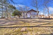 Tucked away in the sought-after Chestnut Ridge neighborhood, this nearly 1-acre property offers a perfect blend of tranquility and space. With its expansive backyard and serene surroundings, itâ€™s a haven of privacy and comfort.The main level includes a living room, dining room, kitchen, three bedrooms, and two full baths, perfect for comfortable living. The lower level adds a family room, an additional bedroom, a laundry room, and a half bath, providing extra space and functionality.Complete with a two-car garage and surrounded by lush trees offering natural full privacy during the summer months, this property offers the perfect balance of peace and practicality. Conveniently situated near shops, restaurants, schools, and public transportation, itâ€™s a unique opportunity that truly has everything you need.