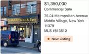 This is a mixed used building. One Storefront, and one three bedroom apartment on prime, Metropolitan Ave. Close to M, train station, buses, shopping, etc.