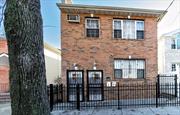 Spectacular Two-Family Brick-Face Home in Rochdale, Queens.Your dream home awaits! This 6-year-young, fully detached 2-family, built in 2018, is a rare find. Offering modern luxury, income potential, and unmatched energy savings- a must-see! Property Highlights: - Two Stunning Units: Each floor includes a living room, dining area, and kitchens with stainless steel appliances, granite countertops, and custom cabinetry. Both units offer 3 large bedrooms and 2 full bathrooms. - Full Basement: High ceilings, a half bathroom, and a laundry area add convenience. - Solar Panels: Slash energy bills and keep utility costs exceptionally low! - Modern Features: Gleaming hardwood floors, recessed lighting, and all-new systems. - Private Backyard: Perfect for relaxing or entertaining. Prime Location: Close to schools, shopping, transportation & major highways. Donâ€™t miss this energy-efficient, income-generating gem, it is the PERFECT home & investment combination!