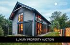 LUXURY PROPERTY AUCTION: 4â€“17 SEPTEMBER.Accepting Starting Bids Through 3 September.Starting Bids Expected Between $1.5Mâ€“$3.5M.The submission of a starting bid can earn you up to a 50% reduction in buyer&rsquo;s premium.An extraordinary architectural masterpiece awaits at The Bald Mountain Estate, commanding eighty-five pristine acres atop Columbia County&rsquo;s highest peaks. This four-building contemporary compound epitomizes Hudson Valley luxury with post-and-beam construction, floor-to-ceiling glass walls, and steel accents creating rustic elegance. The open-concept primary residence showcases three fireplaces, reclaimed wood floors, and gallery maple staircase, while automated garage doors blend indoor-outdoor living. Two custom guest houses, workshop, and Savant smart home technology complete this sanctuary. Private trails wind through diverse topography culminating at an additional building site, offering panoramic views of the Catskill, Berkshire, and Taconic Mountain Ranges. This entirely unique offering exemplifies unmatched privacy minutes from world-class dining and cultural attractions.