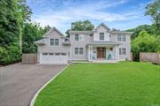 Welcome to this stunning colonial nestled in the highly sought-after Oak Point Woods neighborhood of Bayville. Situated within the prestigious Locust Valley School District. It has been completely gutted down to the studs in 2019. Boasting 5 spacious bedrooms, 3.5 baths, a Chef&rsquo;s Kitchen with Island that offers seating for 6, that flows perfectly into the dining room, and living room. The first floor also offers a separate den/office that flows into the main entertaining area, as well as the foyer which boast a double height entrance and powder room. 1st floor also features a laundry room. The second floor offers a full left side wing that features a brand new primary suite with its own private bath with a floating tub, gorgeous tiled shower, and a double sink. It also features two custom closets, and a linen closet. A long hallway leads to 3 other bedrooms, and a main hall full bath with tub, and then one additional bedroom with a private ensuite. The basement is partial finished with plumbing in place for a bathroom to be easily finished to your desired needs! Large spacious yard, added bonus brand new generator! Freshly painted nothing to do but move in!