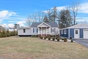 This delightful ranch-style home offers a perfect blend of comfort, charm, and convenience! Featuring two cozy bedrooms and an inviting open layout, this home is ideal for anyone seeking a peaceful retreat with easy access to all that Montgomery has to offer. Located on a quiet, neighborhood street but within minutes to Route 84. Roof (3 years old), appliances (8 years old) and brand new floors - move in ready! A large, detached garage provides ample storage for tools and outdoor toys plus and additional shed in the back. This one won&rsquo;t last long. Why rent when you can buy?