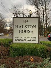 Spacious one bedroom rental in Halston House! Beautiful and modern kitchen with updated appliances and cabinetry. Large bedroom with walk-in closet. Plenty of storage space within the unit. Common laundry room on each floor, off-street parking, pool, BBQ area and tennis courts on grounds. Convenient to all local shops, highways and Tarrytown Metro-North Train Station.