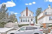 Step into this delightful single-family detached Colonial home, nestled in the heart of Flushing. The first floor welcomes you with a bright and airy sunroom, setting a warm tone as you move into the cozy living room, complete with a working fireplaceâ€”perfect for chilly winter nights. Adjacent is a spacious dining room and a convenient eat-in kitchen, ideal for everyday meals and gatherings. Upstairs, the second floor features three comfortable bedrooms and a full bathroom, offering ample space for relaxation. Steps to the third floor which provides an unfished attic that can be used for storage and has potential to be used as an office or play area. The basement provides generous recreational space, ready to suit your needs. Situated on a 33.25 x 100 lot, the property includes a private driveway, adding to its appeal. Conveniently located near the Q16 bus line, shops, restaurants, stores, and houses of worship, this home combines charm, comfort, and accessibility in one fantastic package.