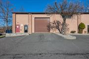 Spook Rock Industrial Park End unit. 3, 600 sf warehouse with 18&rsquo; ceiling height and 14 OH door. This unit can be combined with the unit next to it for an additional 4, 800 sf of space which consists of 3, 600 sf warehouse and 1, 200 sf second floor office for a total of 8, 400 SF. Lots of potential for growth and expansion. ALSO AVAILABLE FOR SALE WITH ADJACENT UNIT FOR A TOTAL OF 9, 900 SF.