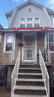 3 SPACIOUS BEDROOMS AND A BEDROOM UPSTAIRS, , AND 1 BEDROOM WITH THE LIVING ROOM AND KITCHEN AND HALF BATH, BASEMENT HAS 2 ROOMS