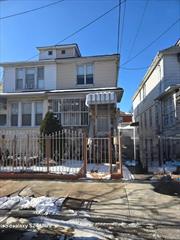 Located in the East Flatbush neighborhood of Brooklyn. This home is a single family with lots of space to start your family or extend your family. As you enter the front door your are greeted with a beautiful sundrenched den, as you enter the living room you can create your own desire with lots of space, entire now into the beautiful dining room then kitchen where you and your loved ones can now create the memories that last forever. As you proceed upstairs you are greeted with three bedrooms and a full bathroom plus an area you can create an additional steam room or sauna. This beautiful one family also has a full basement and second full bathroom can be use as recreation area or entertainment. As you step out the back door you enter into the shared driveway and garage which can hold one car inside and another to the left. I welcome you to this lovely home which is also close to Utica Avenue, Kings Highway, Church Avenue, B35, B46, B7