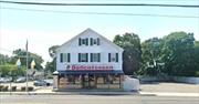 Ideal Investment Opportunity! Purchase this longtime established delicatessen and mixed-use property strategically located on Pond Road in Ronkonkoma just minutes from the Ronkonkoma LIRR, Station Yards, and the Long Island Expressway. This freestanding building situated on 0.37 Acres offers ample parking, excellent visibility and a longtime customer base. Building features three (3) income producing apartments, a studio and 2-one-bedroom units on the second floor. Well maintained building with ten-year-old roof, updated electric system with two meters and oil heat. Delicatessen is turnkey and features two walk-in boxes. A Must-See Property!